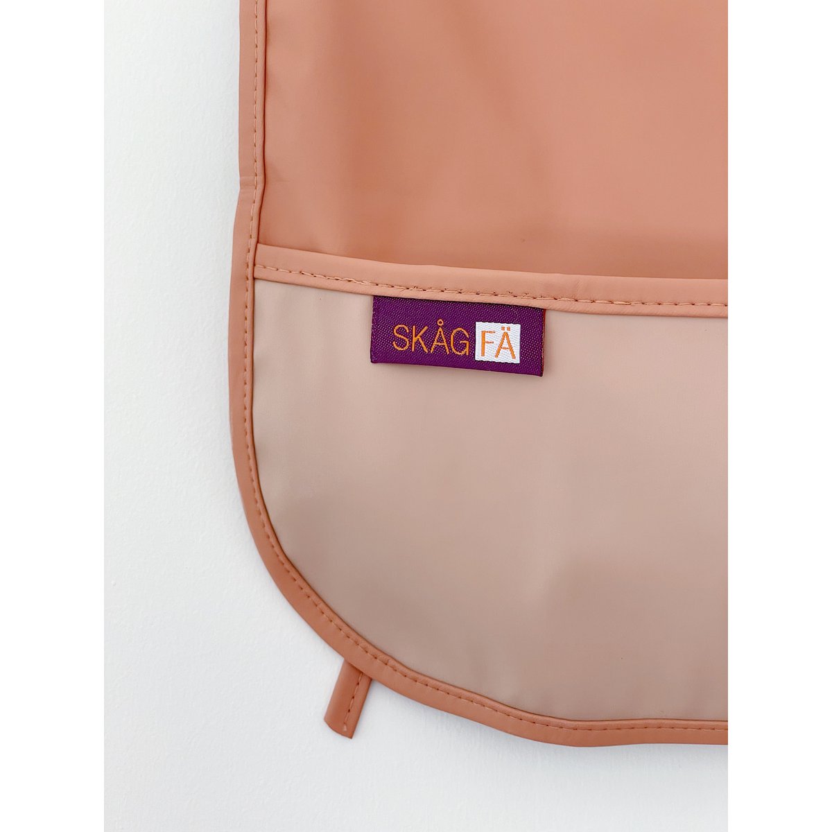 Vinklar Tablier Premier Bébé Imperméable Nature Terre Cuite