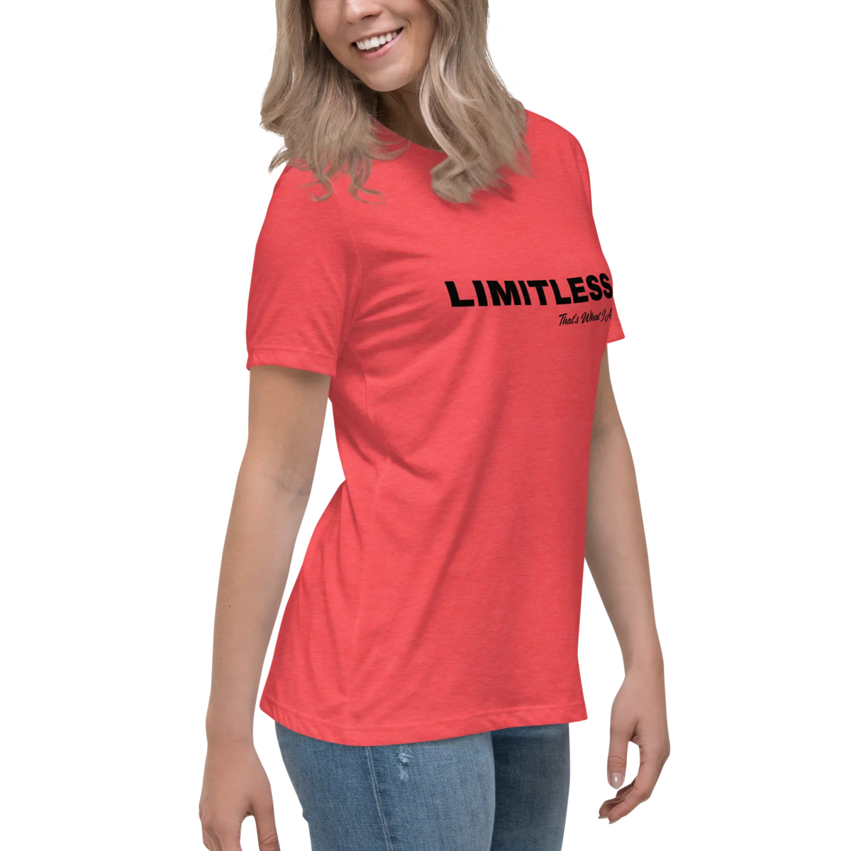 Camiseta Mujer LIMITLESS Camiseta Relajada Mujer