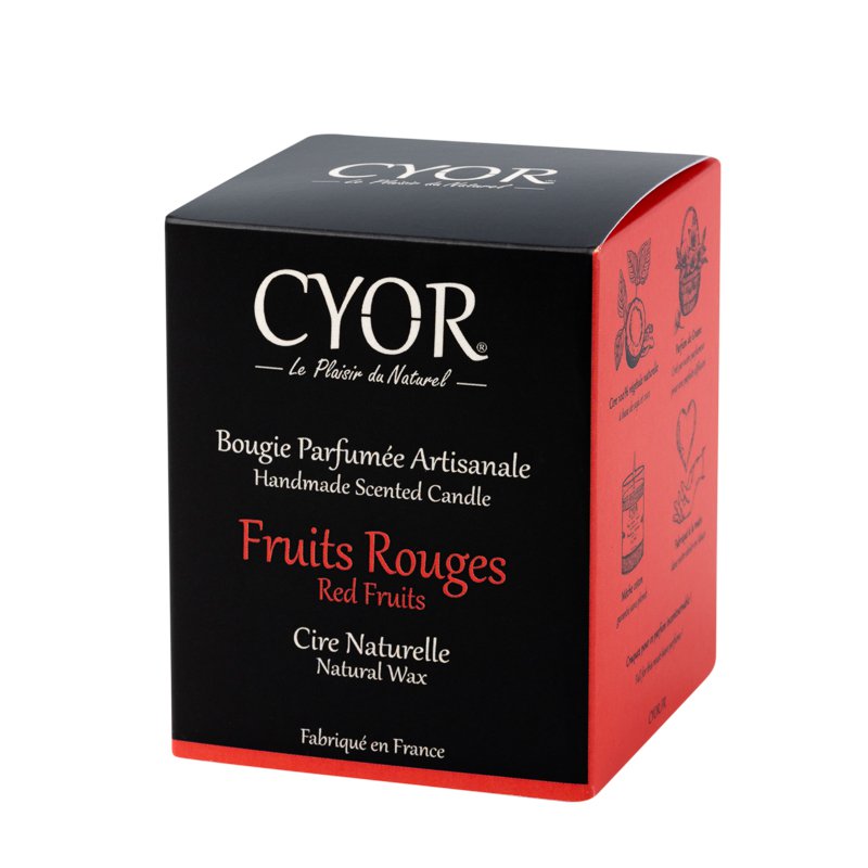 Vela Natural Frutos Rojos