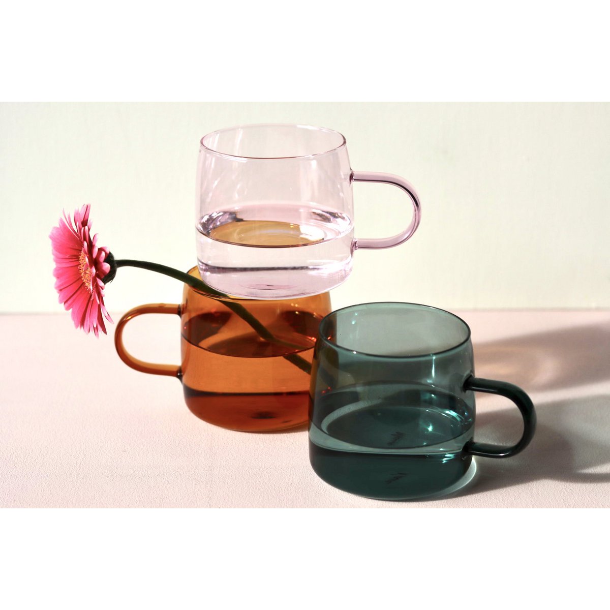 Mave Feeling Hot Mug Set of 2 Amber