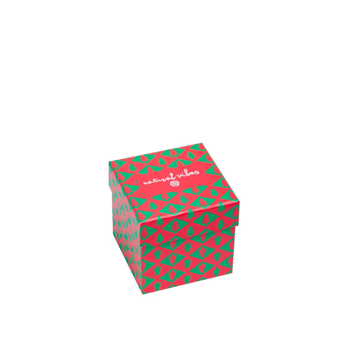 Bio-Socken Geschenkset Weihnachten - 2-Pack Socken mit weihnachtlichem Muster, Xmas