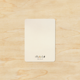 Note card A7 |  Thank you Pilea