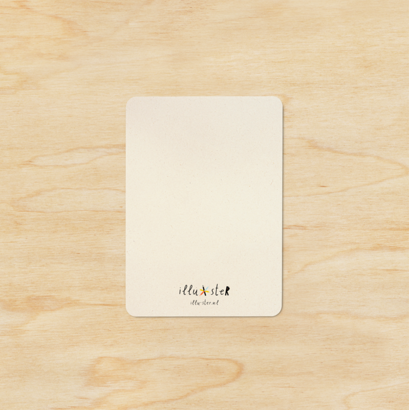 Note card A7 |  Thank you Pilea
