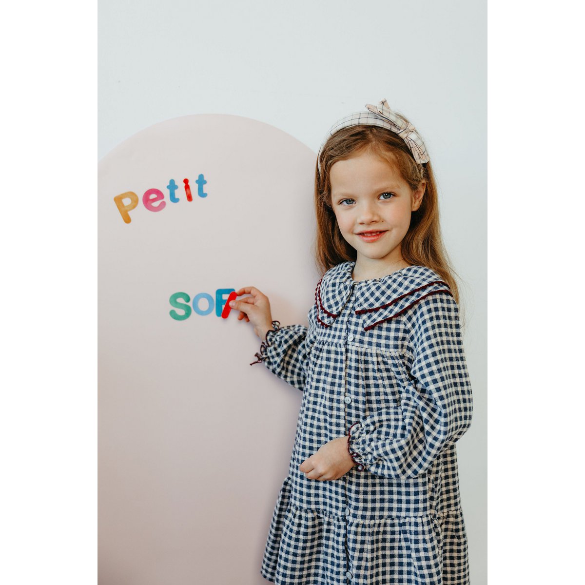 Tableau magnétique pour enfants - Arche - Rose clair