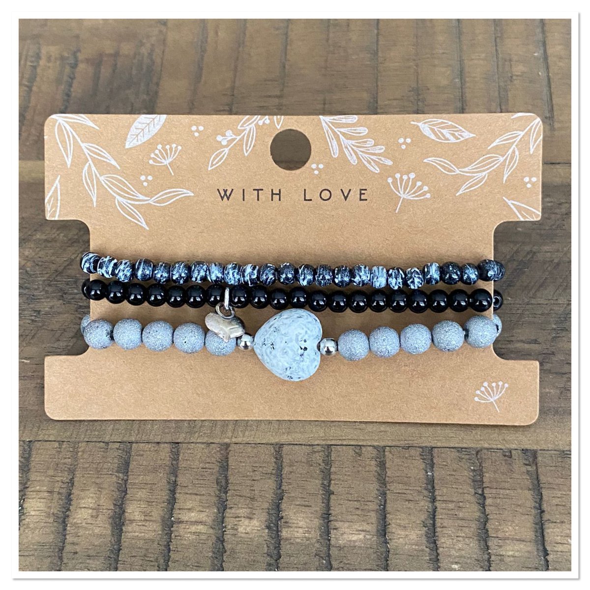 Armband set heart 