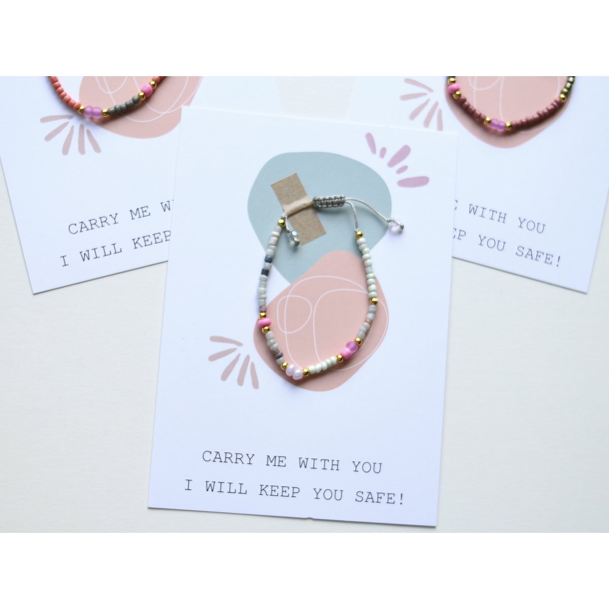 FSC card with adjustable bracelet