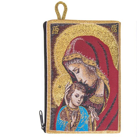 Kleingeldtasche mit christlichem Motiv 1 - 10x15cm