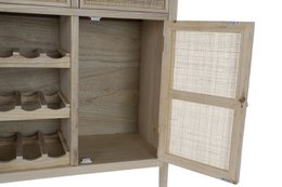 BOTELLERO PAULOWNIA RATAN 79,5X38X90 NATURAL MB176662