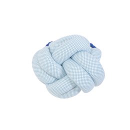 Cuscino Knotty Knot Large Knot - Nido d'ape blu