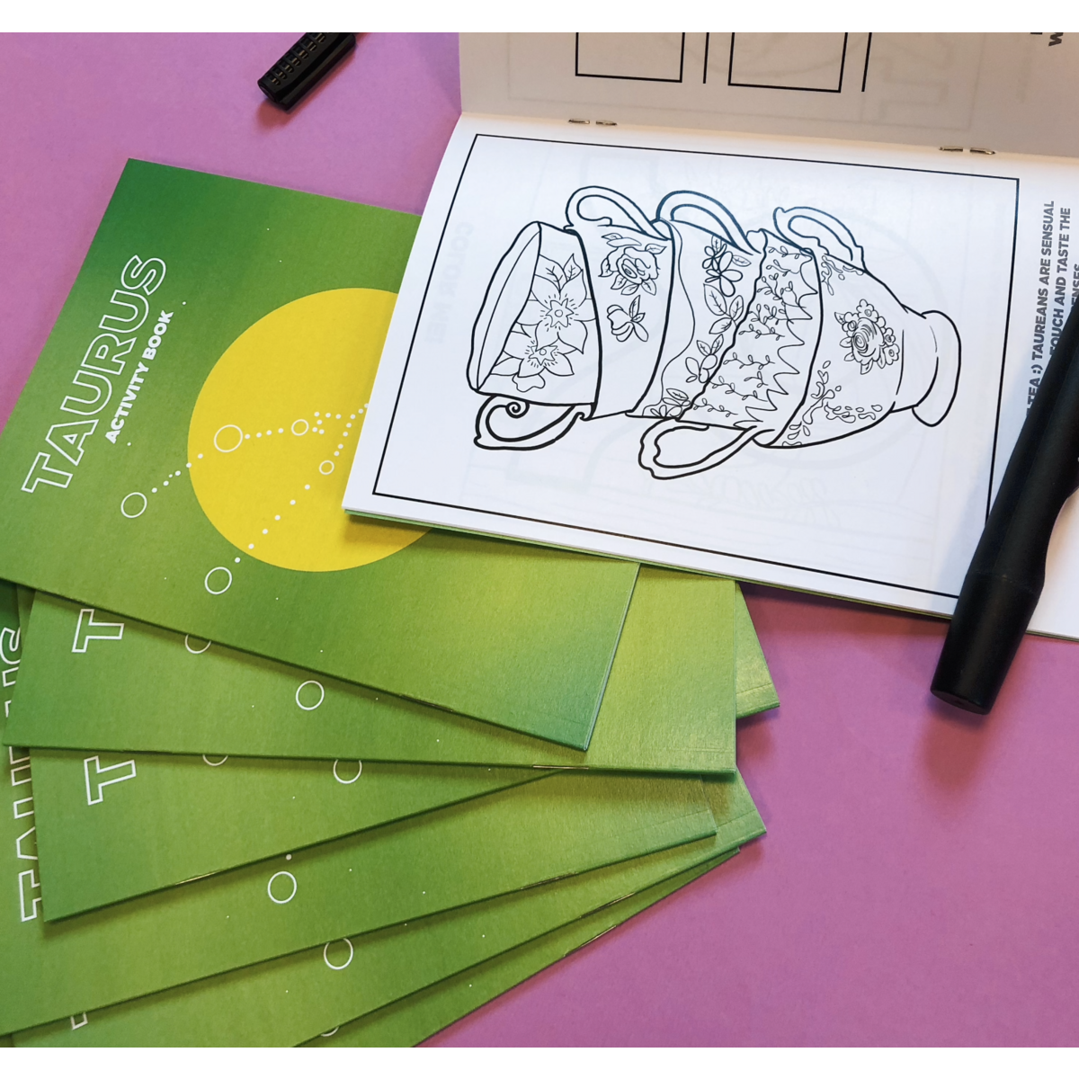 Taurus Coloring Book