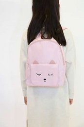 Mina kindermode dierenrugzak "klein katje" - Roze