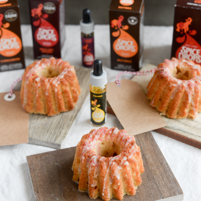 Orangenschale Naturextrakt, Gewürztropfen, Öl, Vegan