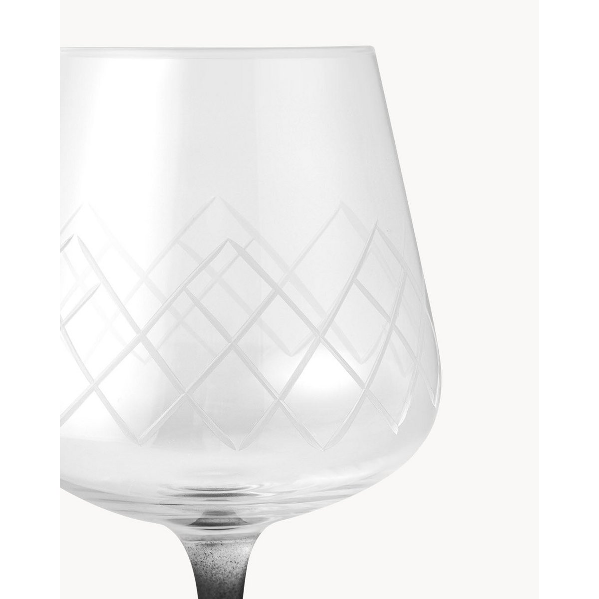 Klielki z czerwonego wina Crystaluna 4er Set 480 ml
