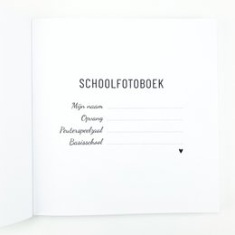 Skolefoto udfyldningsbog - 12 års skolebilleder