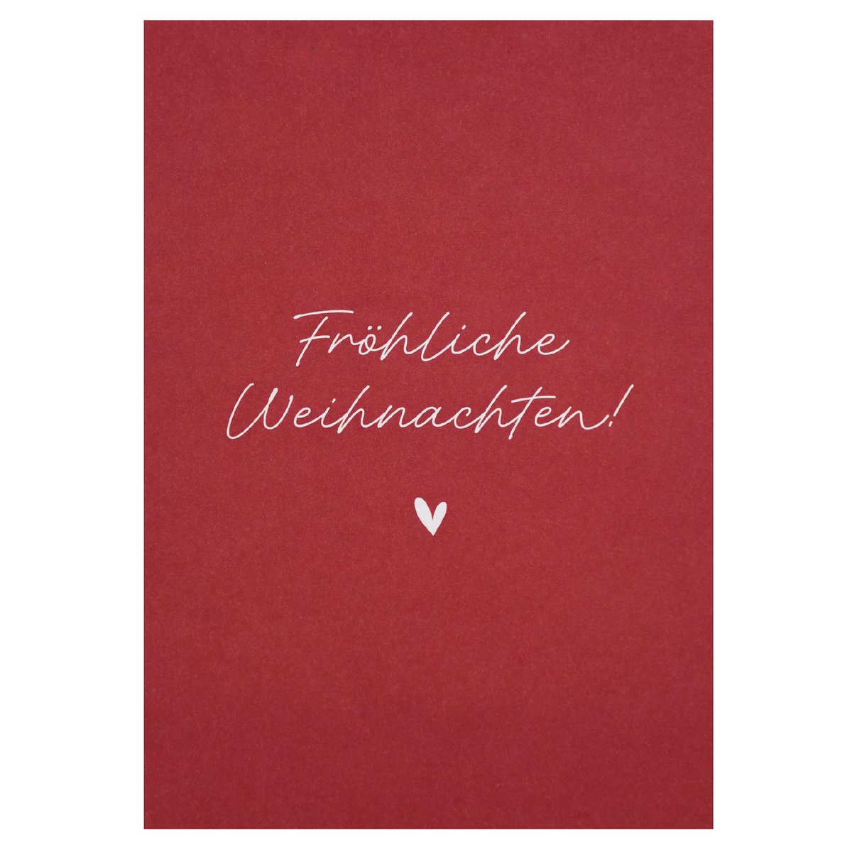 Postkarte - Fröhliche Weihnachten!