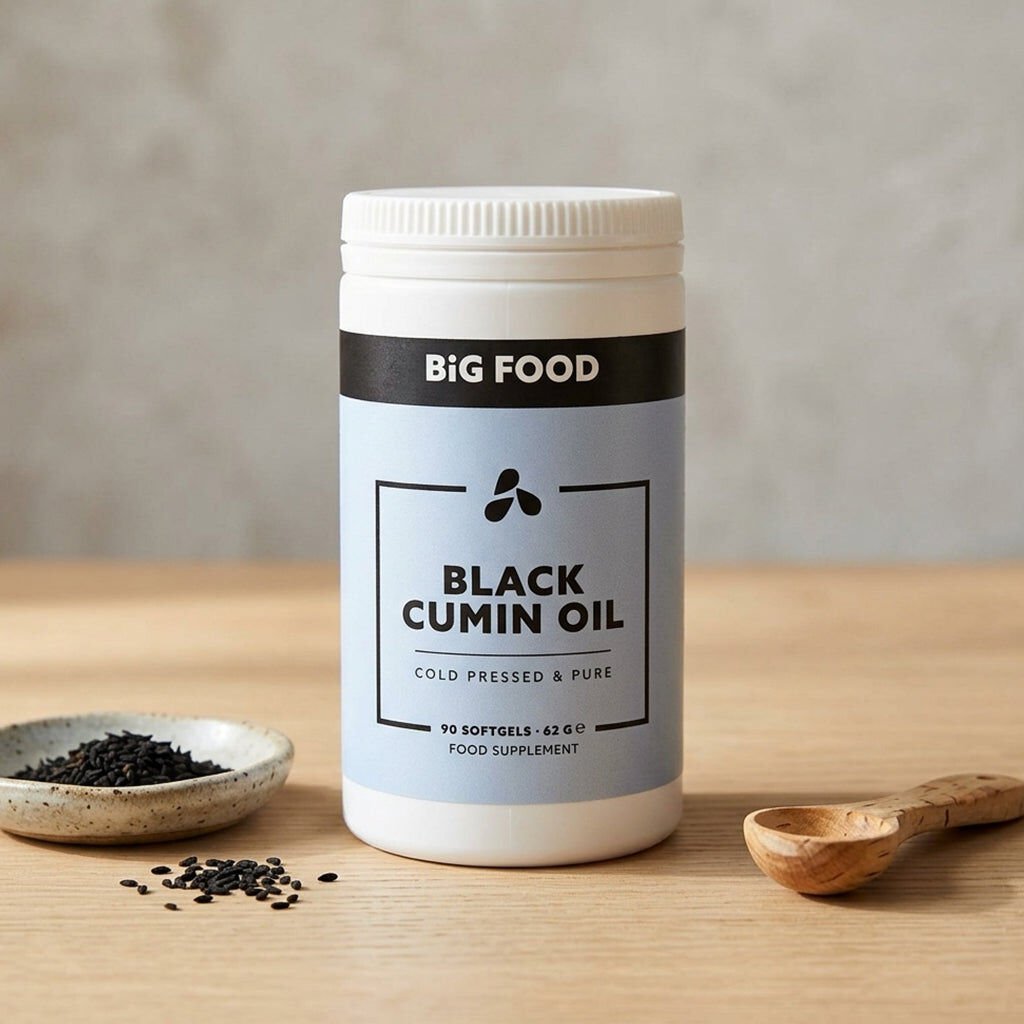 Big Food - Black Cumin Oil Softgels - 90 pieces