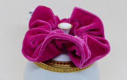 Raspberry Scrunchie