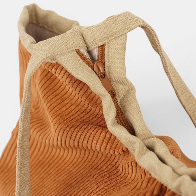 Round shopper with zipper BARRO