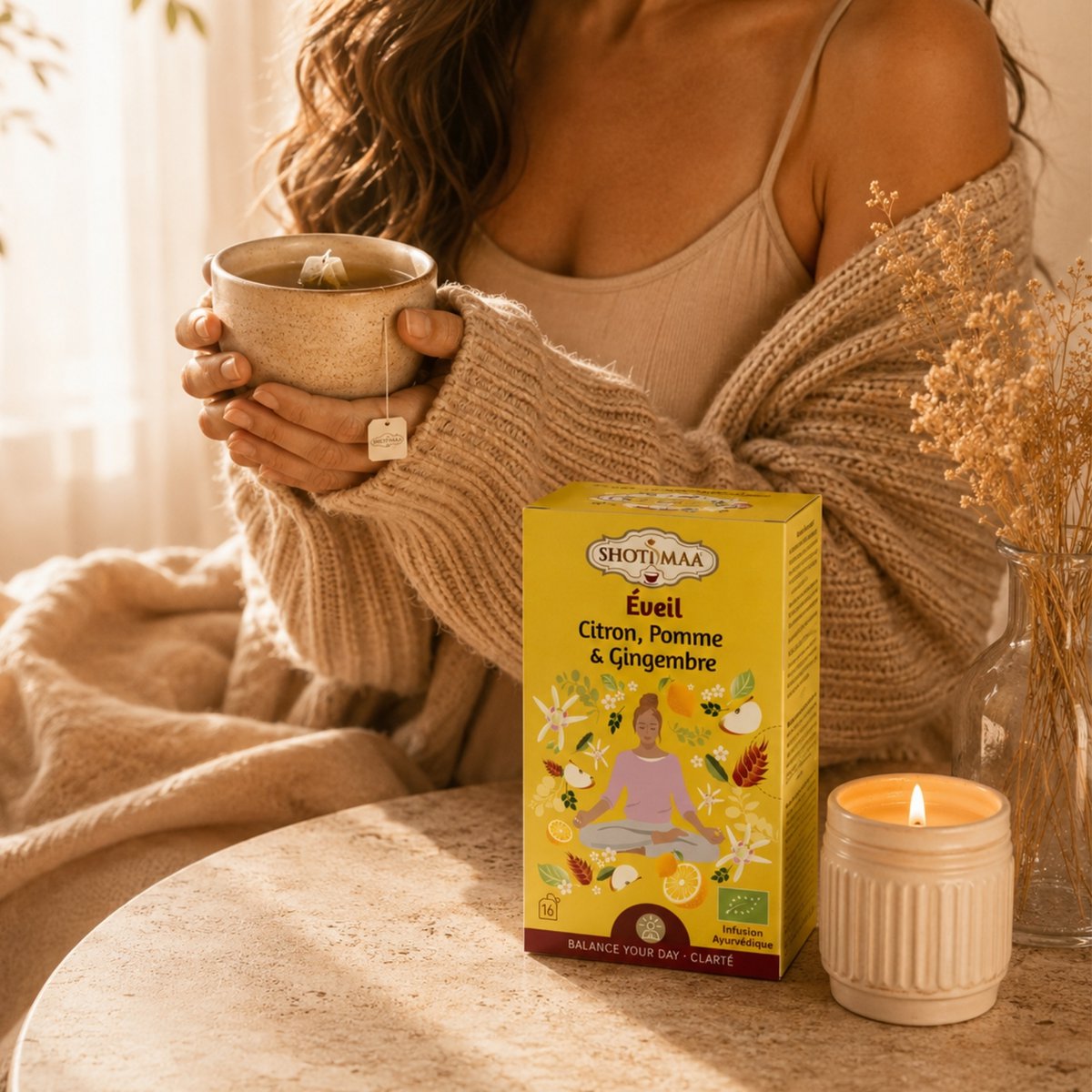 Té de Hierbas Orgánico Despertar Armonía – Infusiones Naturales para Armonizar Tus Días y Potenciar tu Bienestar – Infusión con ingredientes de alta calidad