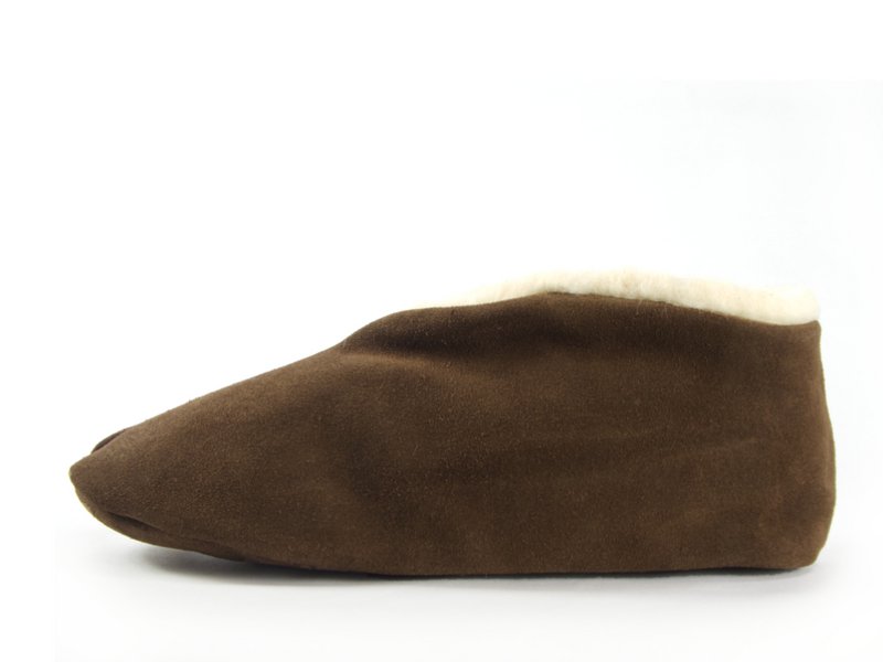 Pantofola spagnola moka LANA 36 - 48