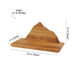 Scaffi di montagna in legno artigianato, regalo ideale per escursionisti, scalatori e appassionati di esterni