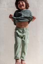 Edel grüne Hose