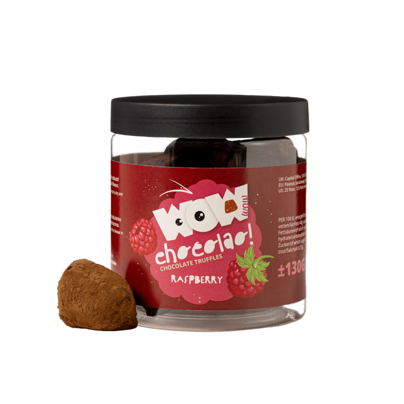 Himbeer -Schokoladentrüffel - Gebensglas 130g