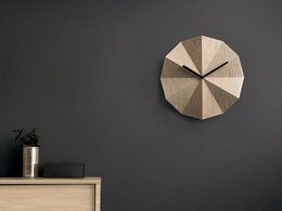 Orologio Delta in Legno in Rovere