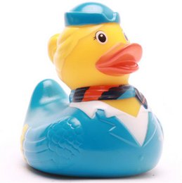 Badeente Stewardess - Gummiente