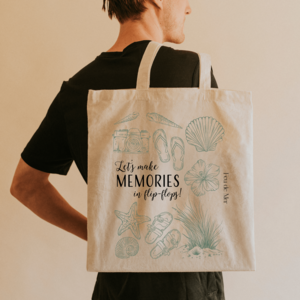 TOTEBAG - Machen wir Erinnerungen in Flip -Flops!