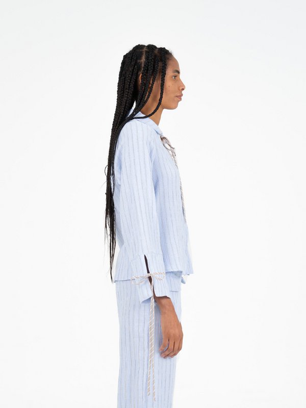 Skyline Blue Striped Shirt