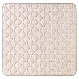 Tapis de jeu matelassé mat Hakuna – Hygge, beige (1,27 x 1,27 m)