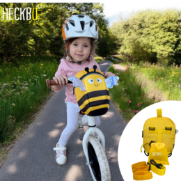 2 en 1 bolso de bicicleta y mochila - abeja