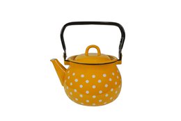 Smalta di smalto per bollitore a pois 2,5l rosa Isabelle