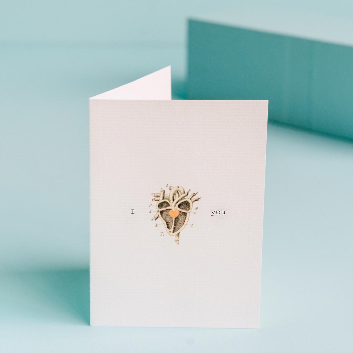 I Heart You Greeting Card