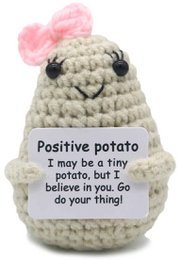 R-C6.2 T2405-008 Knitted Positive Potato 8cm