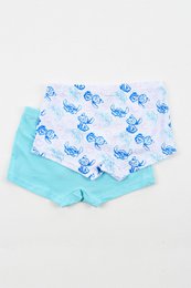 Parti på 30 enheder | Pakke 2 Lilo And Stitch børneshorts | Officielt licenserede produkter | SUN CITY Gruppen