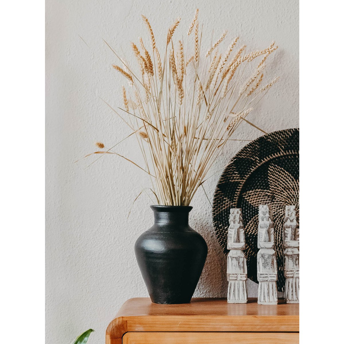 Tarwe natuurlijke gedroogde bloemen