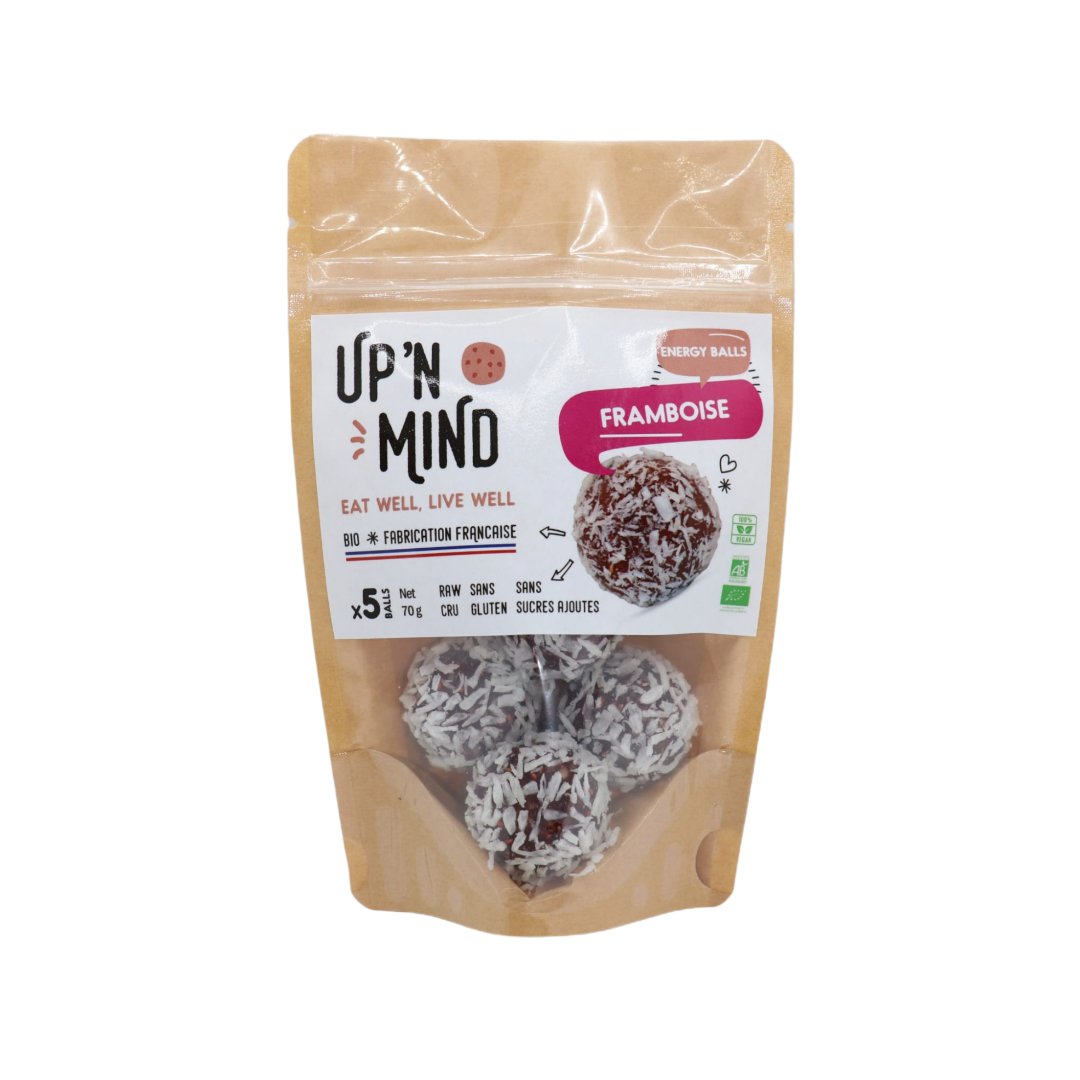 Energy Ball - FRAMBOISE - Pack de 5pc
