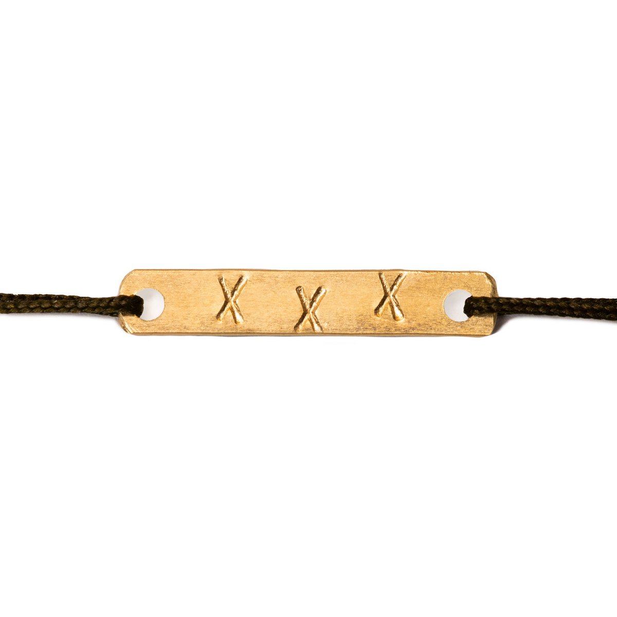 Bisous d'Amsterdam bracelet or