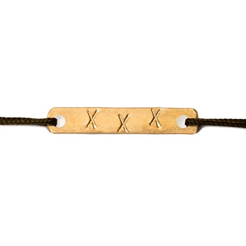 Kisses from Amsterdam bracelet gold