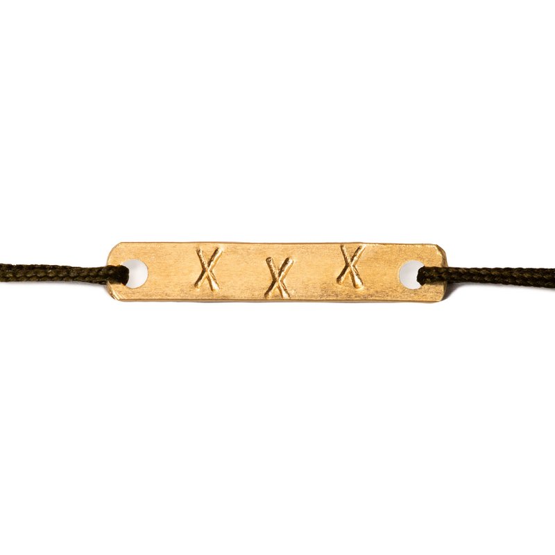 Besos de Amsterdam pulsera oro