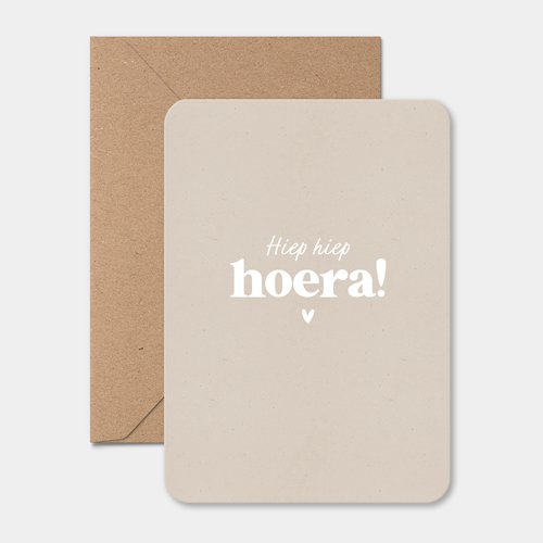 Kaart | Hiep hiep hoera