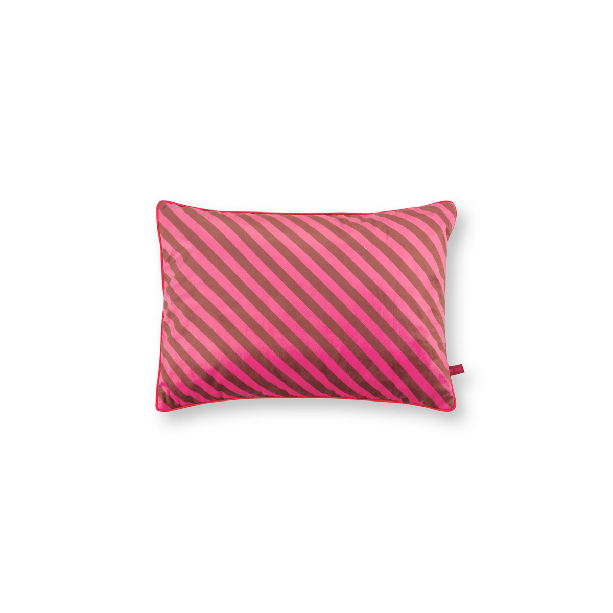 Cushion Block Stripes Pink 35x50cm