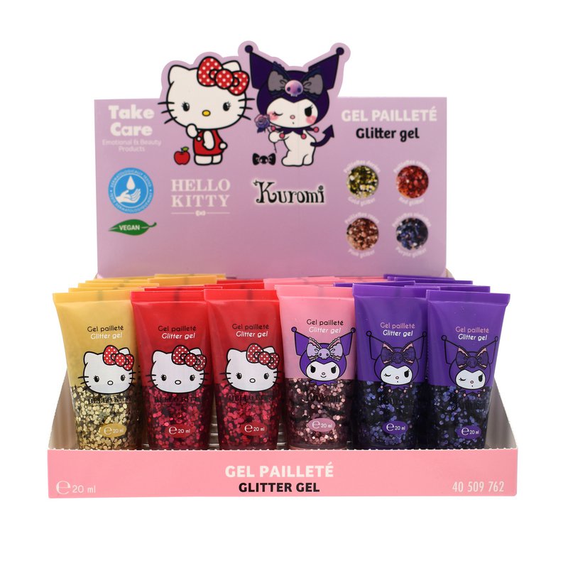 Hello Kitty & Kuromi - Paillette in gel