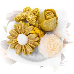 Bouquet parfumé rocher praliné