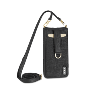 Victoria Crossbody iPhone X/Xs Leather Wallet Case, Fashionable Bumper for Cards and Cash