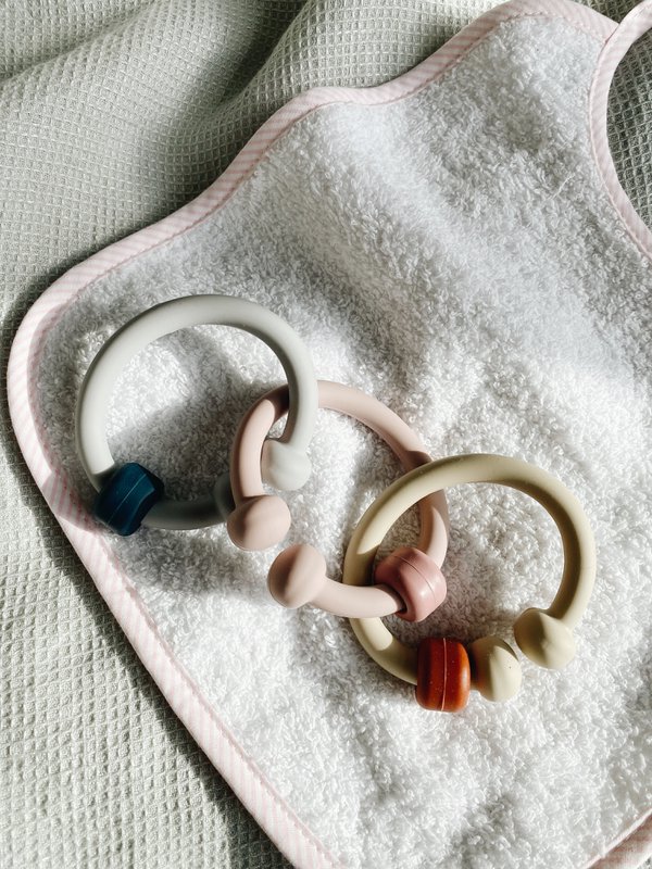 Silicone Teether Links - Multicolour