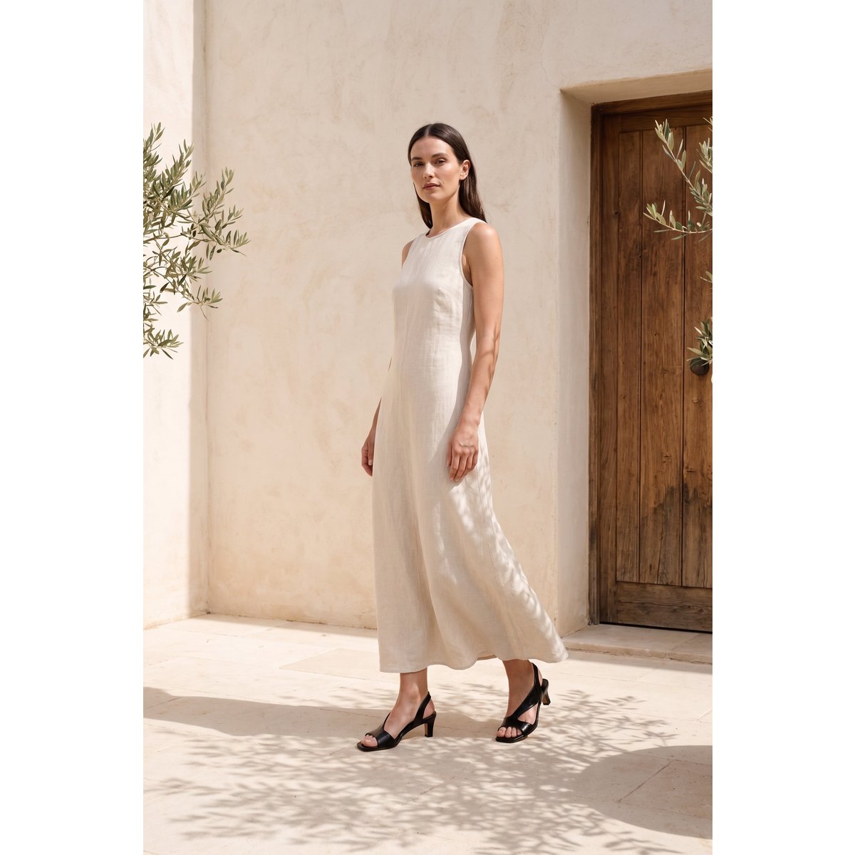 JULIET BLACK – Sandale mit Slingback-Absatz