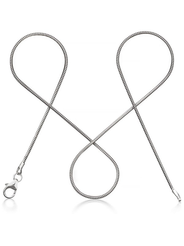 Catena serpente ETERNITY argento sottile